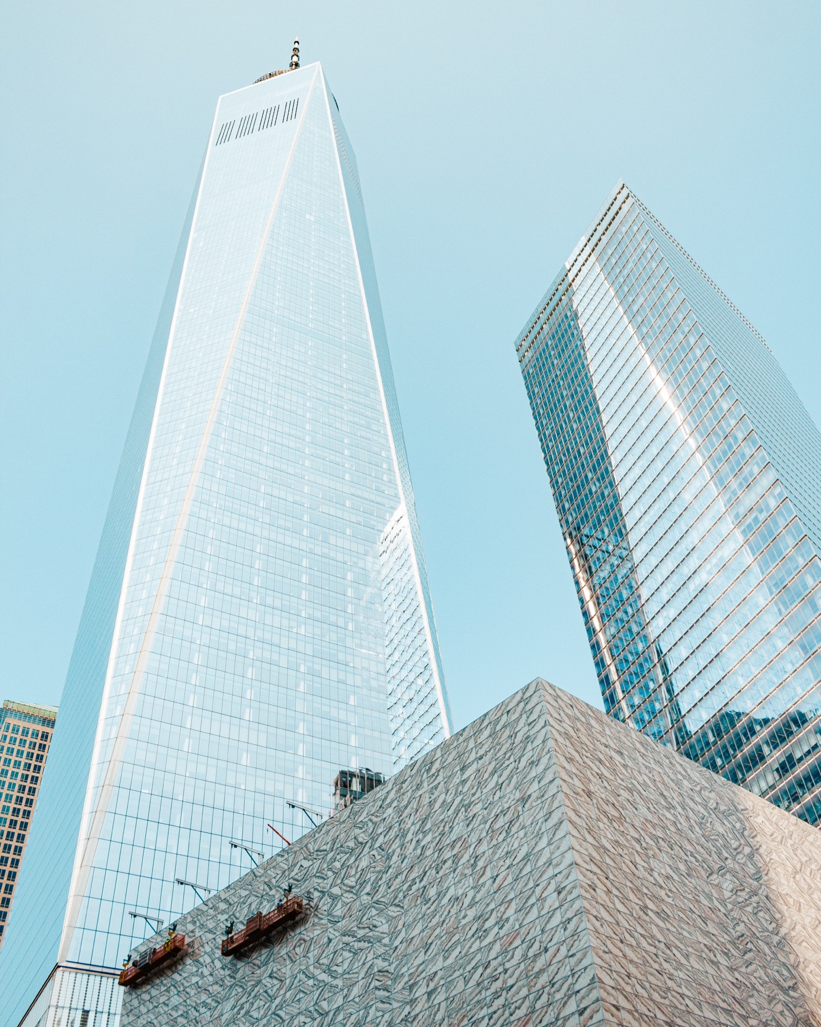 One World Trade Center from below